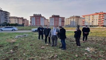 Kilis&#039;te yeni hastanenin bağlantı yolları yapılıyor