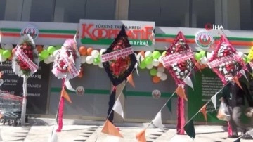 Kilis'te Türkiye Tarım Kredi Kooperatifi marketi faaliyete girdi