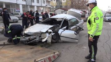 Kırıkkale&#039;de feci kaza!