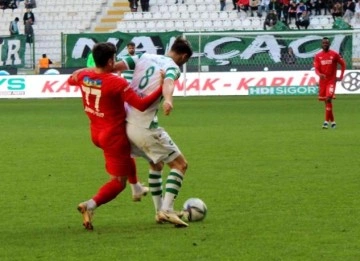 Konyaspor, iç sahada ilk kez yenildi