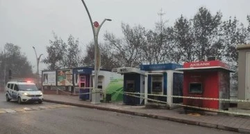 Kurtalan’da 5 banka ATM’si kundaklandı