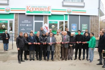 Kurtalan İlçesinde Tarım Kredi Kooperatifleri Mağazası Açıldı