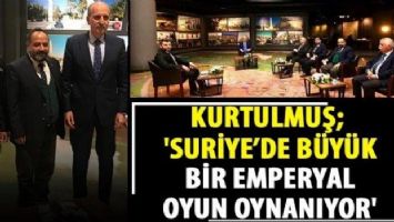 Kurtulmuş&#039;tan Suriye ve ABD açıklaması