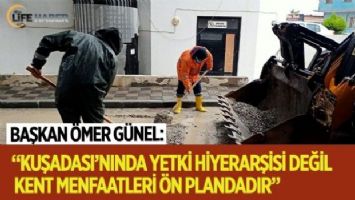 Kuşadası Belediye Başkanı mazeret değil iş üretiyor