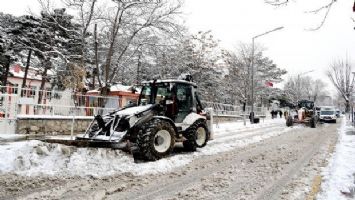 Malatya Belediyesi&#039;nden kar seferberliği