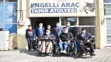 Malatya&#039;da engellilerin araçları ücretsiz tamir ediliyor
