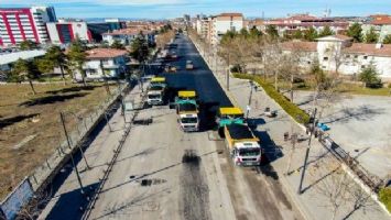 Malatya&#039;nın İstasyon Caddesi 4 şeritli oldu