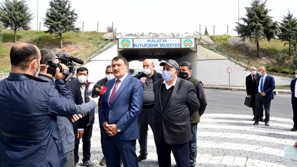 Malatya'da alternatif yollarla trafik yoğunluğu azaltılıyor