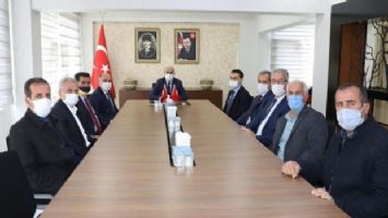 Mardin&#039;de Ömerli heyetinden Vali Demirtaş&#039;a teşekkür ziyareti