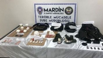 Mardin&#039;de teröristlerin her yerinden bomba çıktı!