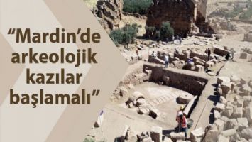 &#039;Mardin&#039;de arkeolojik kazılar başlamalı&#039;