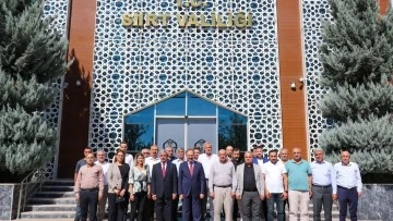 Merkez ilçe teşkilatından Vali Kızılkaya’ya ziyaret