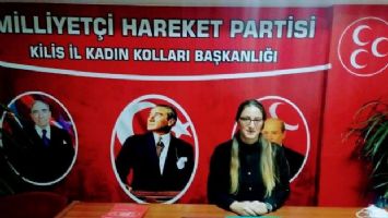 MHP Kilis İl Kadın Kolları Başkanı &#039;kadına şiddeti&#039; kınadı
