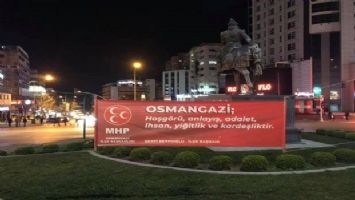 MHP Osmangazi İlçe Başkanlığı&#039;ndan Bursalı olmak fankındalık projesi