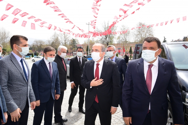 Milli Savunma Bakan Yardımcısı Alpay'dan Başkan Gürkan'a ziyaret