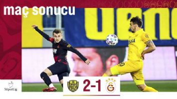 MKE Ankaragücü 2-1 Galatasaray