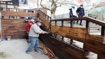 Mudanya Belediyesi Hal Kahveleri&#039;ni yeniliyor