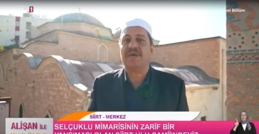 SİİRT&rsquo;İN TARİHİ ULU CAMİİ TRT 1 EKRANLARINDA TANITILDI
