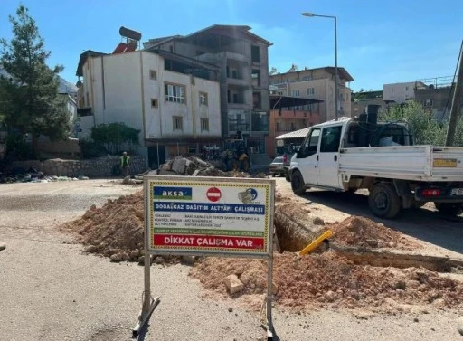 DOĞALGAZ ABONELİĞİ BAŞLADI