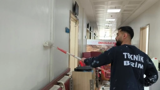 Siirt Eğitim ve Araştırma Hastanesi&rsquo;nde Yenileme &Ccedil;alışmaları&nbsp; Devam Ediyor