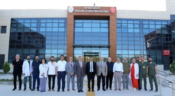 Cumhurbaşkanı Danışmanı Başaran ve Beraberindeki Heyetten Hayvan Sağlığı Uygulama ve Araştırma Hastanesi ve ARIMER’e Ziyaret