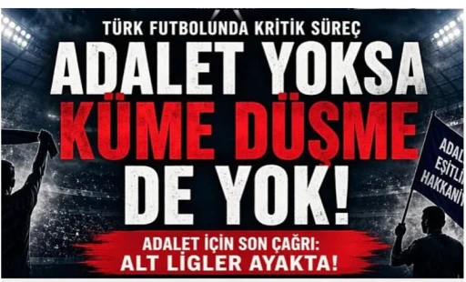 2. Lig ve 3. Lig kul&uuml;plerinden ortak &ccedil;ağrı!&nbsp;K&uuml;me d&uuml;şme kaldırılsın