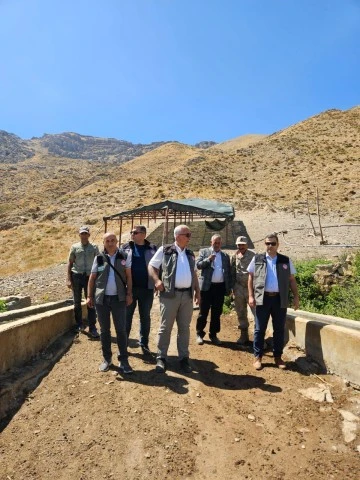 Çayır Mera ve Yem Bitkileri Daire Başkanı Davut Özgür Siirt’te Yapılan Mera Tespit, Islah ve Amenajman Projelerini İnceledi