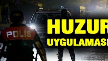 Nazilli&#039;de huzur operasyonu: 35 tutuklama