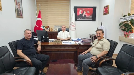 Necat Yayla'dan Siirt'te Nezaket Ziyaretleri