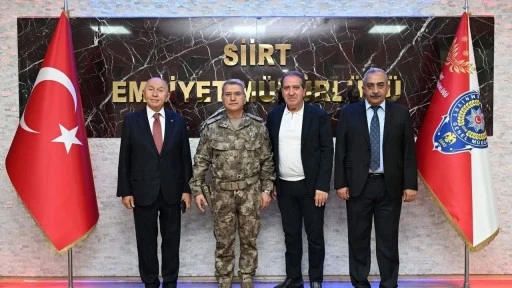 Nihat &Ouml;zdemir&rsquo;den, İl Emniyet M&uuml;d&uuml;r&uuml;'ne Ziyaret