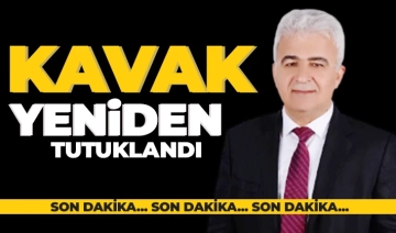 Ökkeş Kavak yeniden tutuklandı.