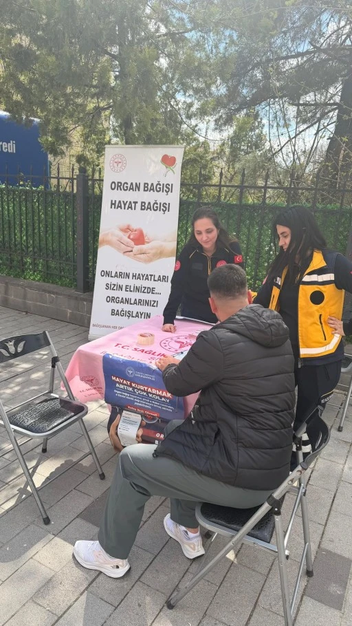 Organ Bağışı Farkındalık Standı Kuruldu