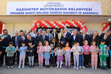 Organize Sanayi Bölgesi Gündüz Bakım Evi Ve Anaokulu Açıldı