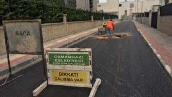 Osmangazi Belediyesi Panayır sokaklarını yeniledi