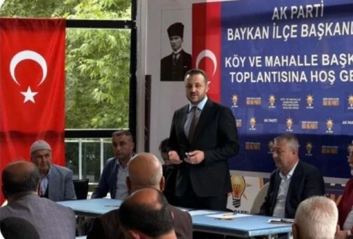 &Ouml;zturan, Baykan&rsquo;da Teşkilatla Buluştu