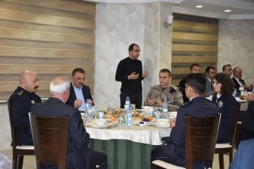 POLİS HAFTASI DOLAYISIYLA İFTAR PROGRAMI DÜZENLENDİ
