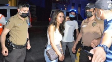 Polislere saldırdığı öne sürülen oyuncu Ayşegül Çınar'ın sevgilisi tahliye edildi