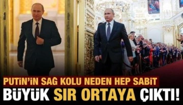 Putin yürürken sağ kolunu neden sabit tutuyor?
