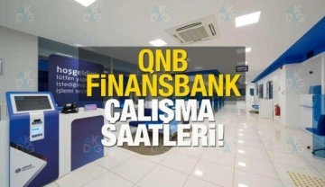 QNB Finansbank çalışma saatleri 2022! QNB Finansbank ne zaman açılıyor? Öğle arası&hellip;