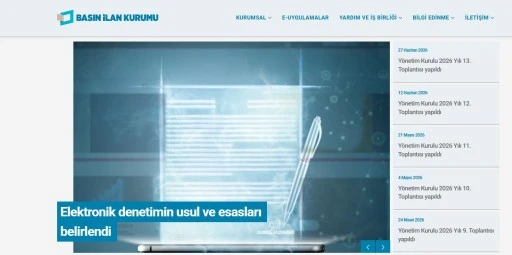 "Elektronik denetimin usul ve esasları belirlendi
