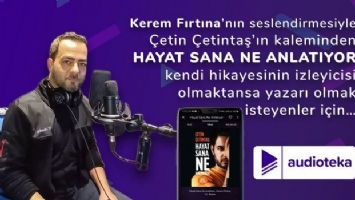 &#039;Hayat Sana Ne Anlatıyor&#039; kitabına Kerem Fırtına ses verdi