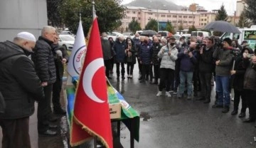 Rizespor'un vefat eden eski başkanı Kürkçü'ye tören