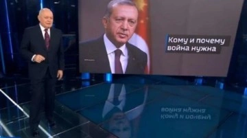 Rus devlet televizyonunda skandal yayın! Cumhurbaşkanı Erdoğan'ın da fotoğrafını paylaşt��lar