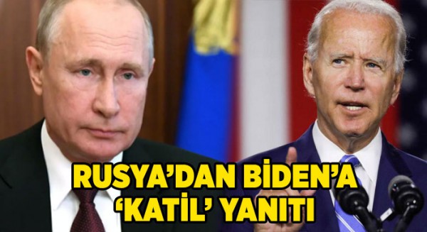 Rusya'dan Biden'a yanıt geldi!