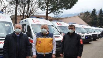 Sağlık Bakanlığı&#039;ndan Bursa&#039;ya 18 ambulans takviyesi