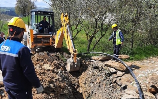 Sakarya Kaynarca’da içme suyu hatlarını yeniliyor