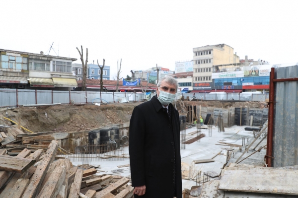 Sakarya Unkapanı Meydanı modernleşiyor