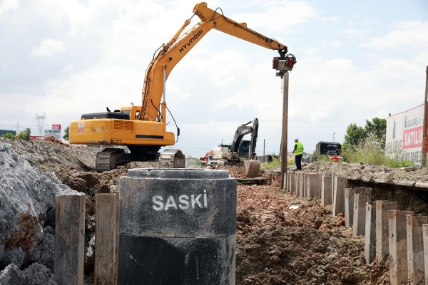 Sakarya'da 112 sokak, 12 caddede kapsamlı altyapı