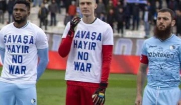 "Savaşa hayır" tişörtü giymeyen Aykut Demir'den cevap
