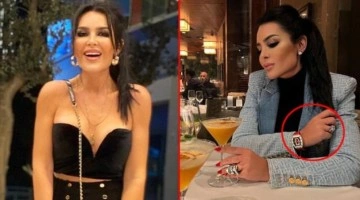 Selin Ciğerci üzerimde servet taşıyor! Sadece tektaş ve saati tam 15 milyon TL